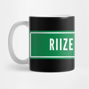 RIIZE Street Sign Mug